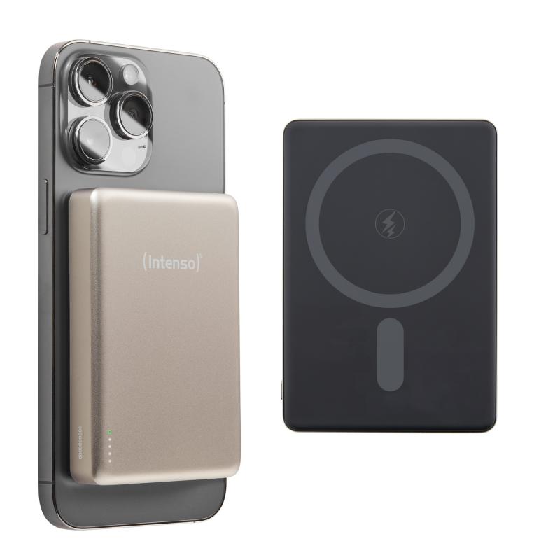 intenso-bateria-externa-magnetica-mw10000-10000-mah--compatible-con-magsafe-carga-inalambrica-15w-usb-c-pd-20w-para-iphone-y-android--probada-en-alemania--champan